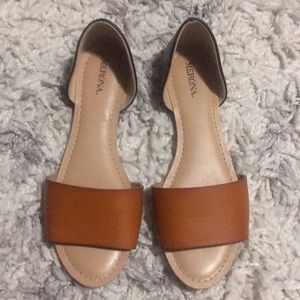 Merona two tone flats